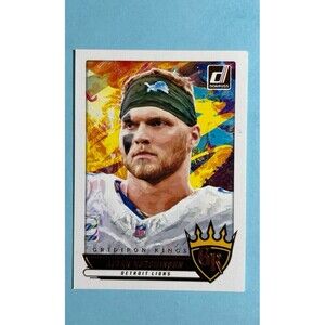 2025 Donruss Gridiron Kings,Detroit Lions ,Aidan Hutchinson card # GK-AHN